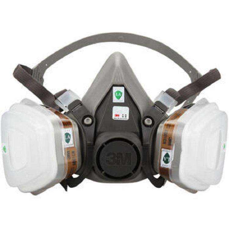 3m 6200 Reusable half Mask gas respirator Organic gas protection dust proof chemical respirator