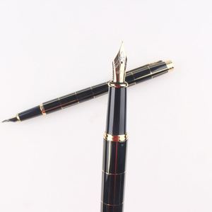 Bolígrafo de Metal Negro y Dorado de Lujo Promocional con Logotipo Personalizado en Caja, Regalo Clásico y Elegante Chino - Product Image 5