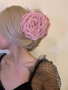 Fascia per capelli Rosie color crema - Product Image 2
