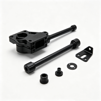 Système de direction PWC - Options en aluminium CNC usiné, usinage par électroérosion et acier inoxydable - Anodisé noir, ajustement universel pour PWC