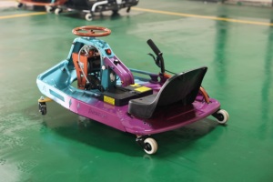 รถดริฟท์ไฟฟ้า Drift F1 -500W 36V สำหรับเช่า เหมาะสำหรับสวนสนุก ผู้ใหญ่และเด็ก หมุนได้ 360 องศา ขายส่ง B2B จากโรงงาน - Product Image 4
