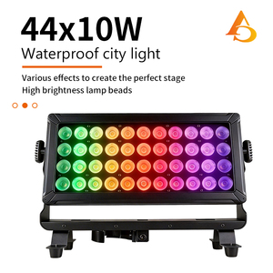 ไฟเมทริกซ์ LED RGBW 44x10W IP65 DMX512 สำหรับตกแต่งเมือง โครงสร้างอะลูมิเนียม - Product Image 4