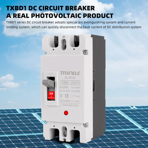 Năng lượng mặt trời đúc trường hợp DC ngắt mạch MCCB Quá tải bảo vệ chuyển đổi bảo vệ quang điện PV 150A 2P Pin isolator - Product Image 3