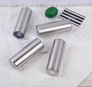 Stainless Steel Skinny Tumbler with Straw Leak Proof Vacuum Cup Slim Cold Hot Drink Travel <b>Mug</b> - Product Image 5