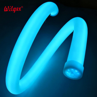 30mm 360 °   Ruban LED Néon en Silicone IP65 MONO 120 LED/m, Découpable à 5 cm, Lumière Douce Anti-Éblouissement pour Silhouette de Fenêtre d'Église