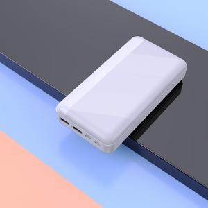 พาวเวอร์แบงค์แบบพกพา10000มิลลิแอมป์แบตสำรอง USB-A คู่โลโก้ตามสั่ง - Product Image 6