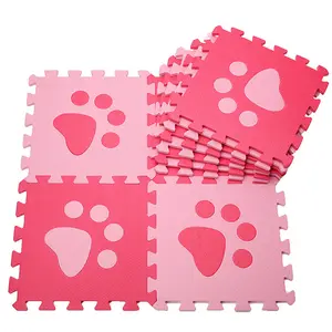 Puzzle en mousse eva, tapis de jeu pour bébé, avec impression, vente en gros