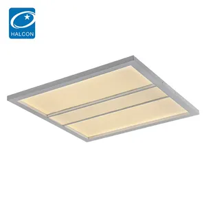 Factory new design Recessed led Troffer Dimmable Office Lighting 24w 36w 50w Square Led Backlit Panel Light