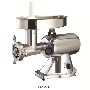 Stainless Steel Listrik Daging Mincer 32 Komersial Daging Mincer