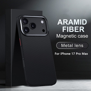 Funda Laudtec de Lujo para iPhone 17 Pro Max, Fibra de Aramida, TPU, Antigolpes, Ligera y Antideslizante - Product Image 1