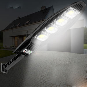 LED超亮户外太阳能灯3000mAh IP65防水路灯运动传感器花园庭院壁灯 - Product Image 2