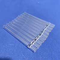 Offre Spéciale tube de quartz en verre de tuyau transparent de silice de haute pureté personnalisé avec bloqué