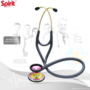 Spirit CK-S747PF Deluxe Series Stéthoscope de cardiologie à double tête de haute qualité Utilisation hospitalière manuelle Certifié SGS pour le cœur - Product Image 6