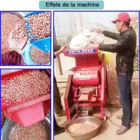 Afrique, Vente Chaude, Décortiqueuse d'Arachides à Moteur Diesel / Décortiqueuse d'Arachides / Machine à Écosser les Arachides