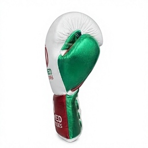 Guantes de Boxeo Personalizados con Logotipo, Guantes de Kick Boxing con Cordones, Guantes de Entrenamiento para Gimnasio y Fitness - Product Image 5