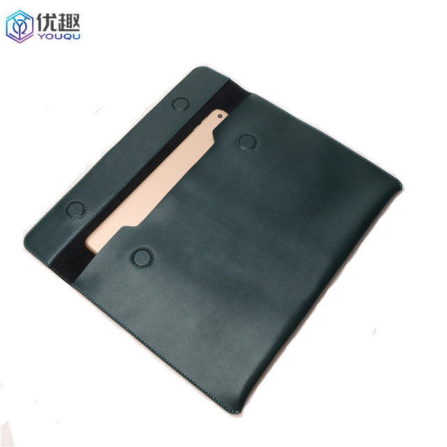 High Quality Real Leather 13inch Laptop Cases and Bags Sleeve for Macbook