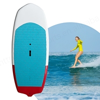 Tabla de Wingfoil Personalizable OEM para Surf, con Correa para el Pie, Núcleo de EPS, Fibra de Vidrio y Epoxy, Alta Calidad y Resistencia, para Aguas Oceánicas, Unisex