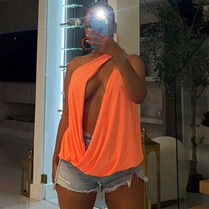 <span class=keywords><strong>Robe</strong></span> <span class=keywords><strong>Courte</strong></span> et <span class=keywords><strong>Moulante</strong></span> Unie pour Femme, Personnalisée avec un Dos Nu Séduisant pour l'Été - Product Image 3