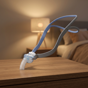 Masque nasal à coussinets Premium P10 de Medikonnect, design minimaliste réutilisable avec ajustement sécurisé et pour une performance silencieuse - Product Image 3