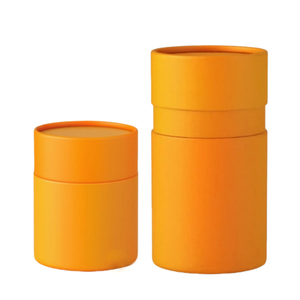 Tube en papier kraft imprimé en couleur, écologique, avec logo personnalisé, emballage cylindrique universel pour boîte cadeau - Product Image 3