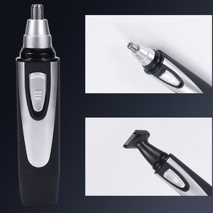 <span class=keywords><strong>Rasoir</strong></span> électrique étanche à piles AA avec 3 têtes, tondeuse à barbe, tondeuse à <span class=keywords><strong>poils</strong></span> de <span class=keywords><strong>nez</strong></span> pour hommes - Product Image 3