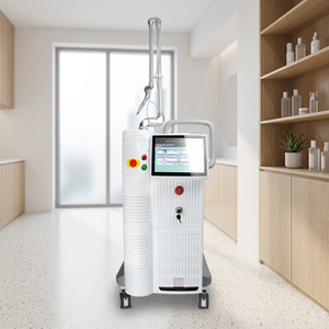 เครื่องเลเซอร์ CO2 แบบเศษส่วนคุณภาพสูงระดับมืออาชีพ ได้รับมาตรฐาน CE กำลังไฟ 60 วัตต์ สำหรับลบรอยแผลเป็น กระชับช่องคลอด และเลเซอร์ Nd Yag เพื่อความงาม - Product Image 1