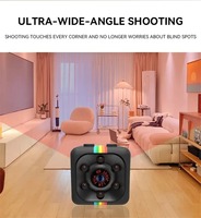 Kamera Perekam Video Digital, alat perekam Video HD saku, kamera Digital olahraga dengan penglihatan malam kecil, mendukung kartu SD