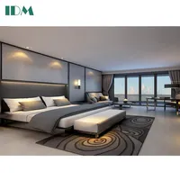 IDM-A82 Fabriek Rechtstreekse Levering Goedkope Prijs Luxe Franse Stijl Royal Hotel Slaapkamer Sets