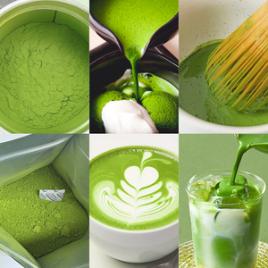 Sachet de Matcha Latte Instantáneo en Polvo 3 en 1, Té Verde Matcha Premix, Etiqueta Privada OEM, Sabor Personalizado, Ceremonial - Product Image 2