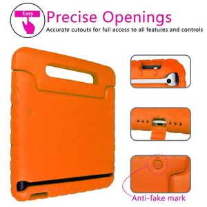 เคสแท็บเล็ต HGD สำหรับ iPad 2/3/4 Gen (9.7 นิ้ว) สำหรับเด็ก ทำจากวัสดุ EVA พร้อมขาตั้งแบบปรับได้  วัสดุโฟมยาง EVA กันกระแทก พร้อมหูหิ้วสำหรับเด็ก - Product Image 4
