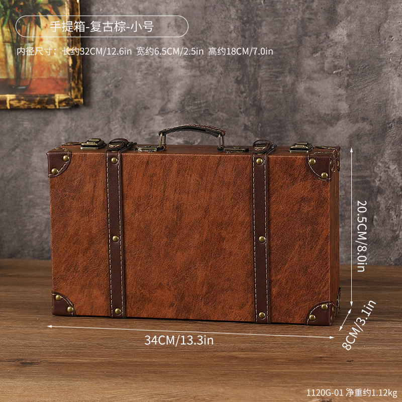 1120G-01 Valise - Marron Vintage - Petite