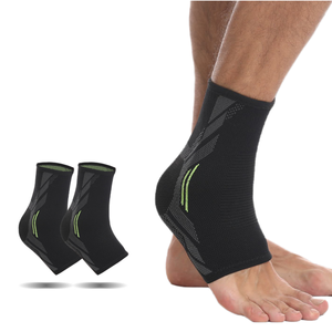 رياضي لحماية الكاحل مفصل محبوك مطاطي ضغط التواء حماية اللياقة البدنية تشغيل تنفس الكاحل كم هدفين - Product Image 1