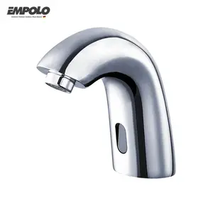 Kaiping supplier brass infrared bathroom basin sink faucets deck mounted sensor basin mixer