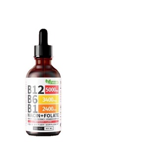 Gocce di Complesso Vitaminico <span class=keywords><strong>B</strong></span> 60ml per Adulti, Gocce Naturali per Orecchie OEM ODM - Product Image 1