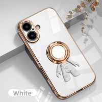 Nouvelle Coque de Téléphone Tendance 2026 pour Designers, avec Anneau Rotatif à 360°, en TPU, pour iPhone 17 Air, 16, 15, 14 Pro Max