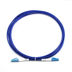 Lc-lc 100m או מותאם אישית משוריין סימפלקס דופלקס patchcord סיבים אופטי תיקון כבל ביצוע מכונת תיקון כבל lc-lc 100m