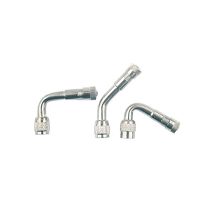 Copper Valve <b>Extension</b> <b>Hose</b> 45 90 135 Degree Elbow For Tubeless Tire Repair Replacement American Mouth Gold Silver - Product Image 3