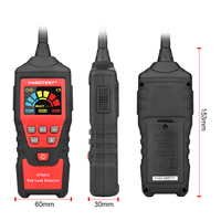Testeur d'analyseur de détecteur de fuite de gaz combustible à sensibilité réglable LOW-MID-HIGH avec sonde flexible de 40cm