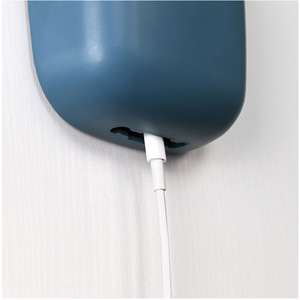 No-drill wall-mounted <b>remote</b> <b>control</b> <b>storage</b> box for living room, bedside mobile phone charging <b>storage</b> box, office stationery - Product Image 4