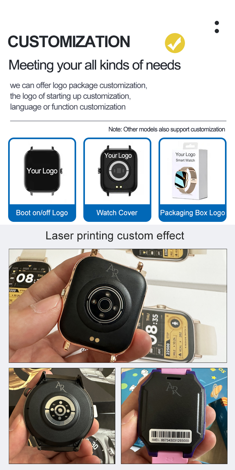 AK71 Smart Watch Korea BT Calling 400mAh Batería Salud Ritmo