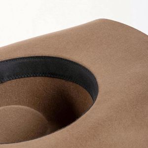 Sombrero Fedora al por Mayor, Unisex, para Negocios, Fiestas, Casual, de Ala Ancha Plana, Estilo Vintage, para las Cuatro Estaciones - Product Image 6