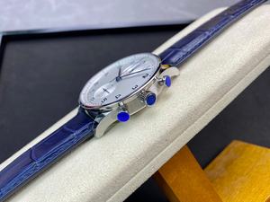 Montre mécanique de pilote haut de gamme pour homme, fabriquée en usine, de qualité supérieure, avec aiguilles bleues, élégante et raffinée. - Product Image 4