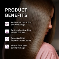 Minyak Perawatan Rambut Serum Minyak Marula Minyak Perawatan Zaitun Shea Butter Vitamin E Perlindungan Antioksidan Anti Kerusakan UV Minyak Rambut