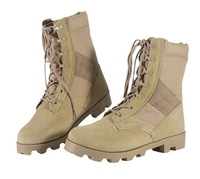 Bottes tactiques en cuir noir respirantes et imperméables pour hommes, coupe basse, camouflage, 7 pouces, avec fermeture éclair, pour la randonnée et le trekking