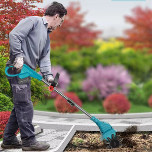Mini-motoculteur sans fil 21V à batterie lithium 1.5AH, 2.7kg, multicolore, pour jardin domestique, avec poignée réglable, portée de travail 25CM - Product Image 1