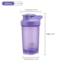 Gourde de sport NEWELL pour adultes, anti-fuite, avec bouchon à vis, en PC, pour les séances de sport et les shakes protéinés