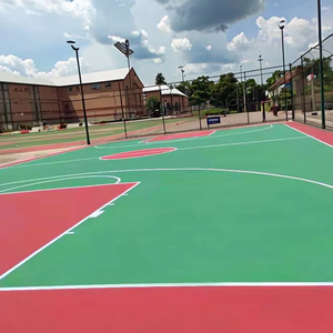 Suelo de cancha de baloncesto sintético acrílico de superficie dura Popular INOLP Venta caliente China Playgrounds lugares - Product Image 1
