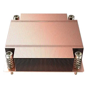 2024 nouveauté vente 1U 2U VC chambre à vapeur sûr LGA1700 serveur refroidisseur Air pc dissipateur thermique ordinateur cpu radiateur ventilateurs et refroidissement