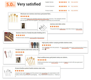 Juego de cubiertos desechables de acero inoxidable Chapado en plata, cubiertos de cena que incluyen tenedores, cucharas, cuchillo para vajilla de restaurante - Product Image 5