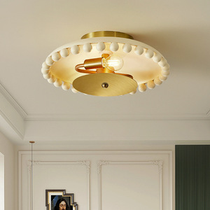 French-Style <b>Light</b> Luxury Balcony <b>Ceiling</b> <b>Light</b> Nordic Cream-Themed Hallway/Entrance <b>Light</b> Designer-Created Lighting - Product Image 3